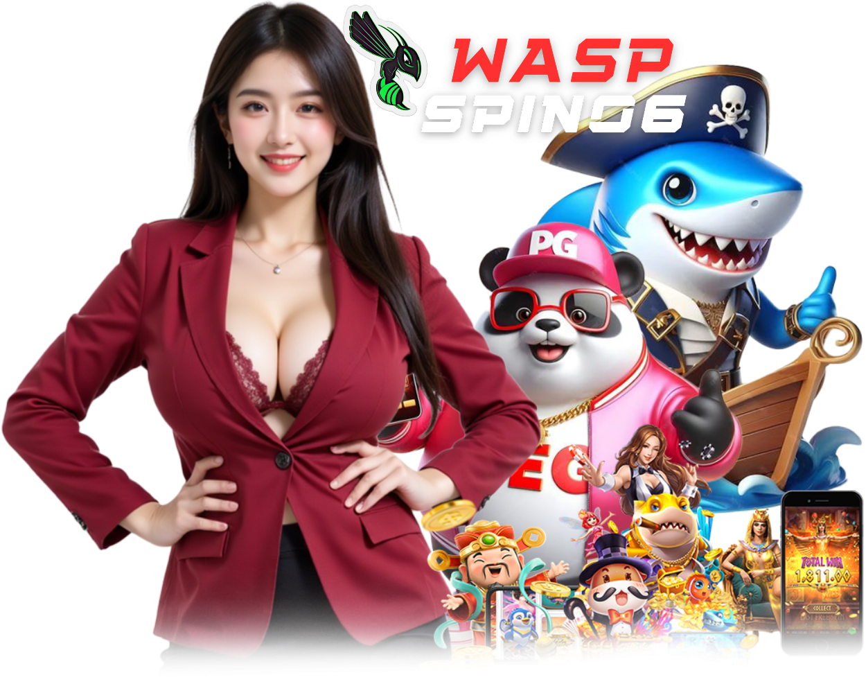 WASPSPIN06 ฝากถอนไม่มีขั้นต่ำ